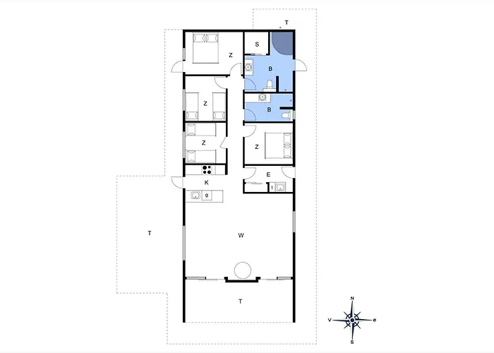 Feriehus Bl1364-saltum-tolhoj-34 *